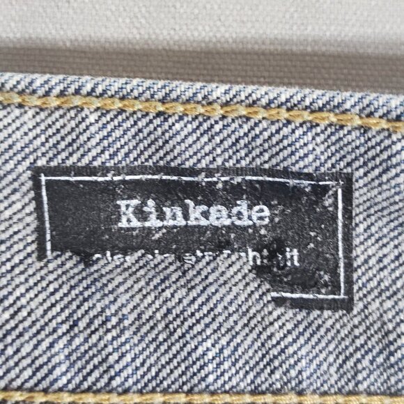 Volcom jeans men's size 34 ink blue Kinkade Classic fit straight leg jeans - Picture 7 of 16